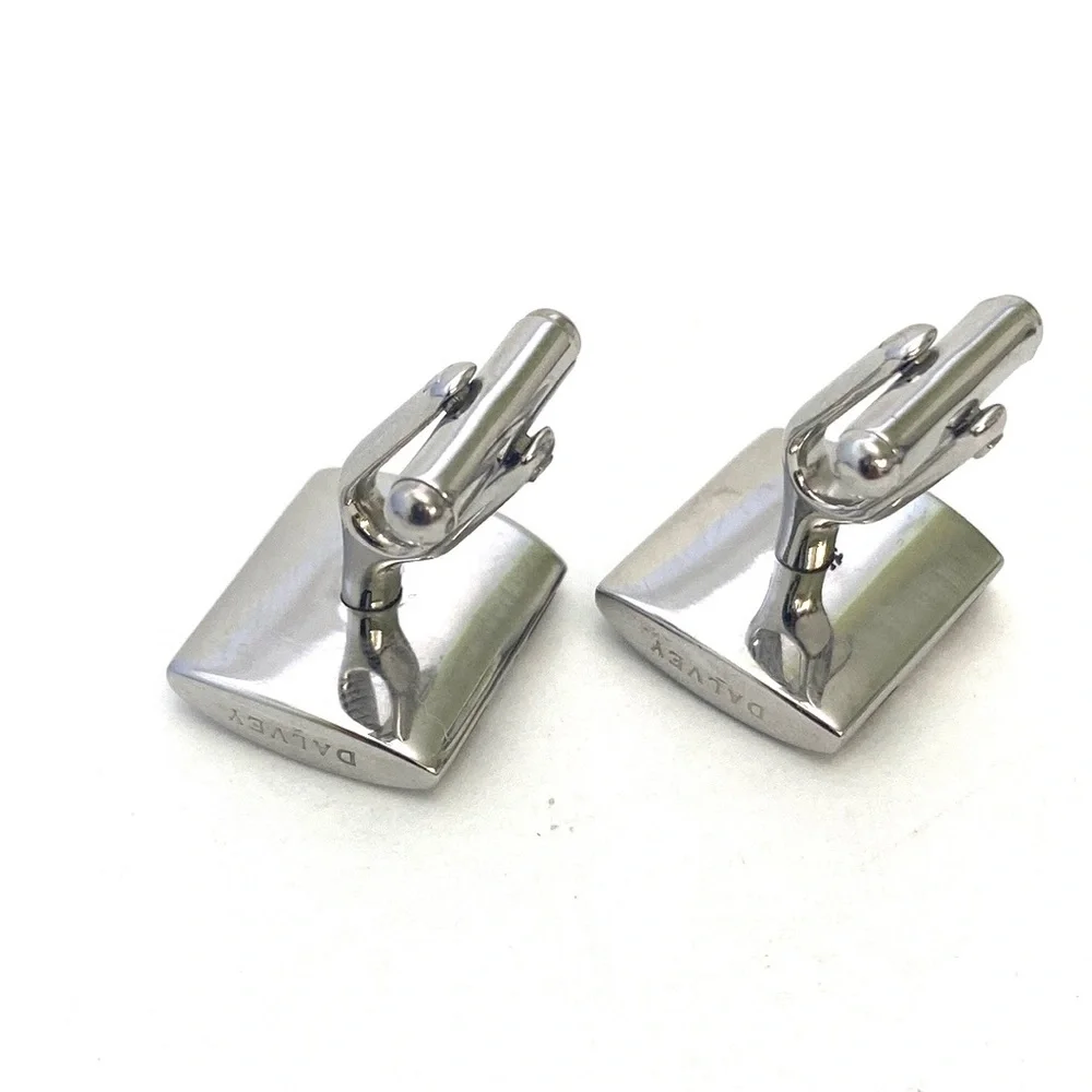 Dalvey Men's Admiralty Lapis Lazuli/Silver Cufflinks